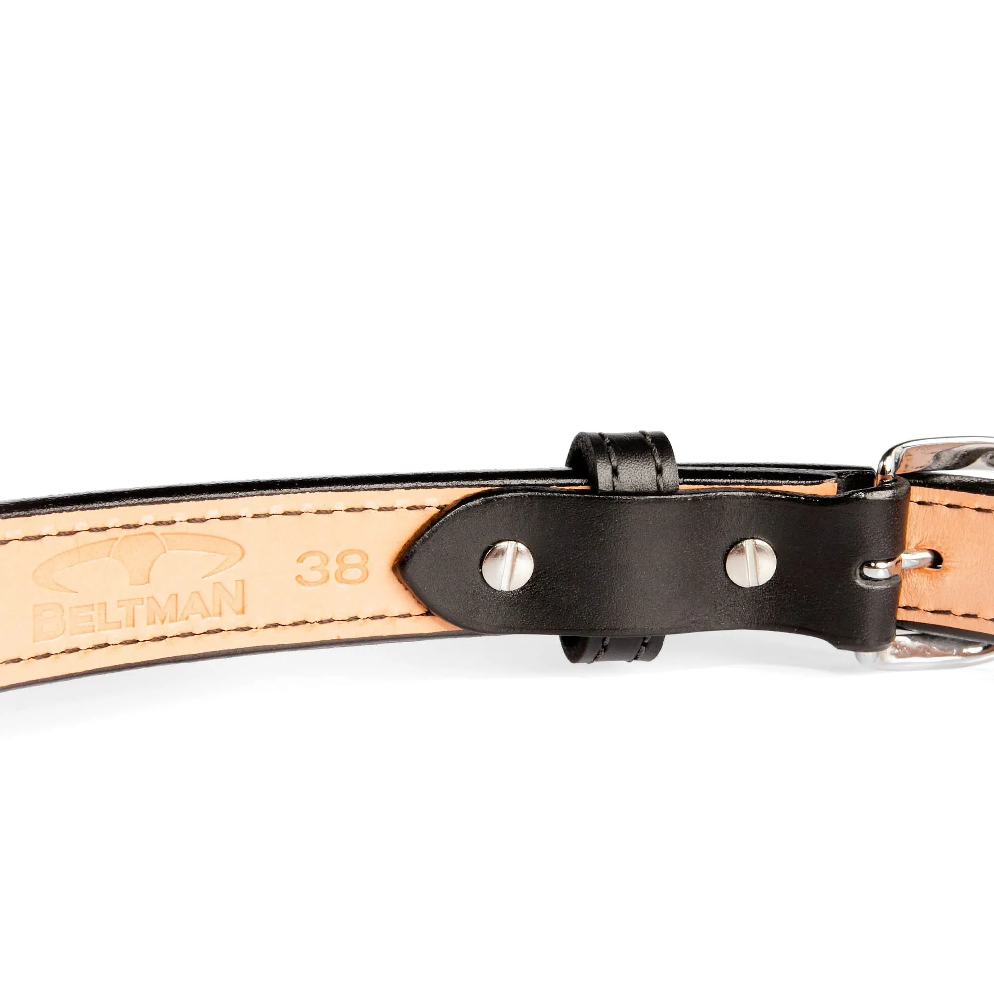 1.25" Wide Dual-Layer Bullhide Gun Belt