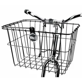 133 Standard QR Front Bike Basket - Black