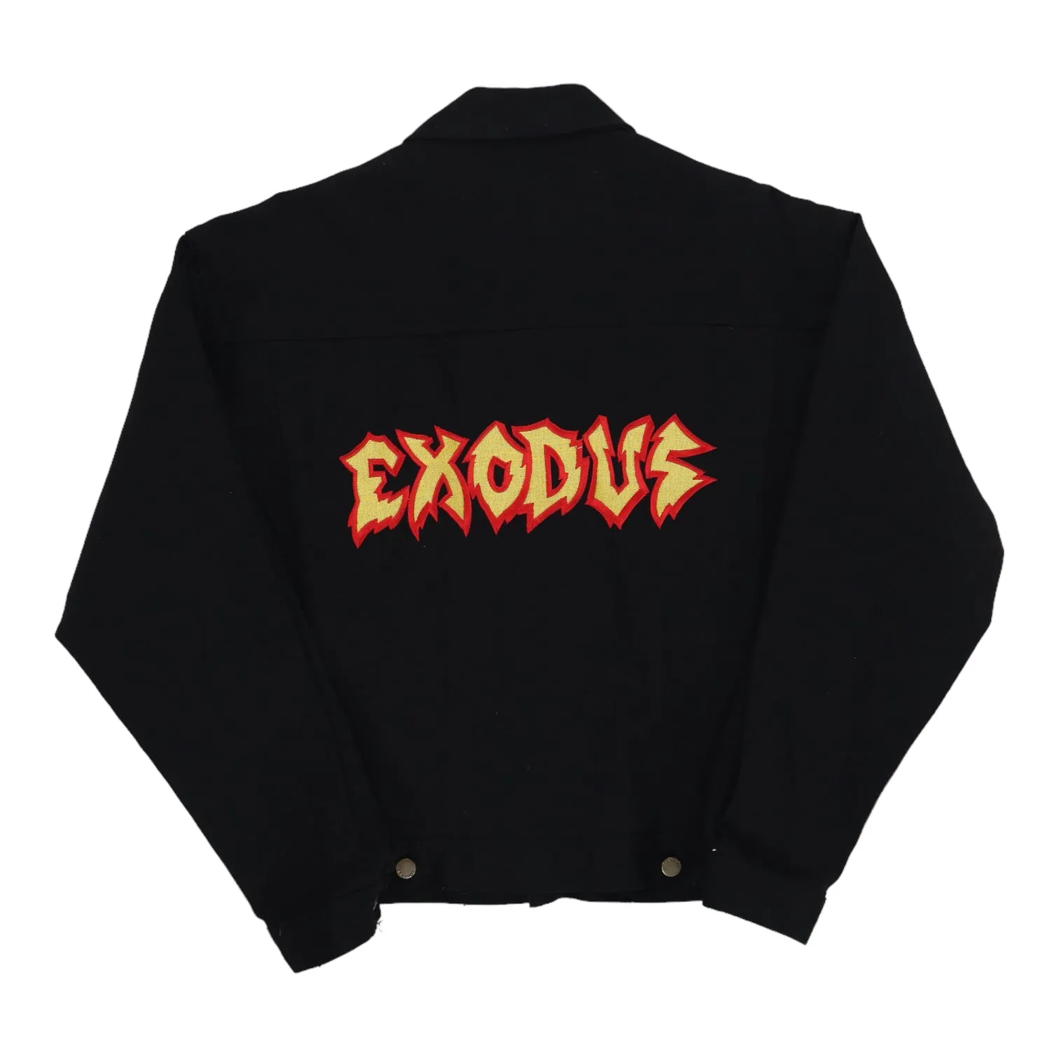 1991 Exodus Good Friendly Violent Fun Denim Jacket