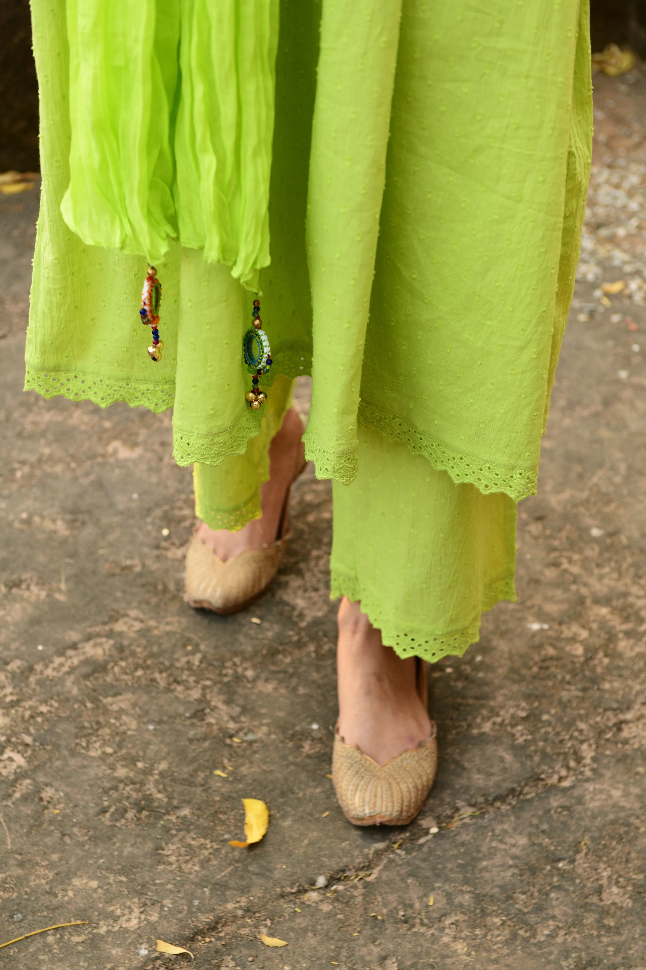 Aaravi Green Suit Set