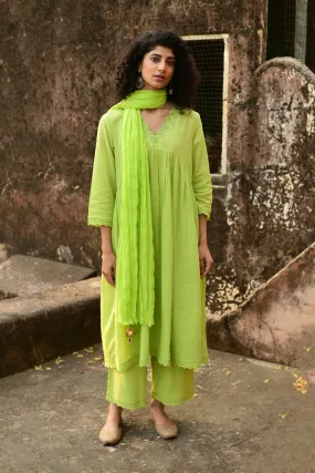 Aaravi Green Suit Set