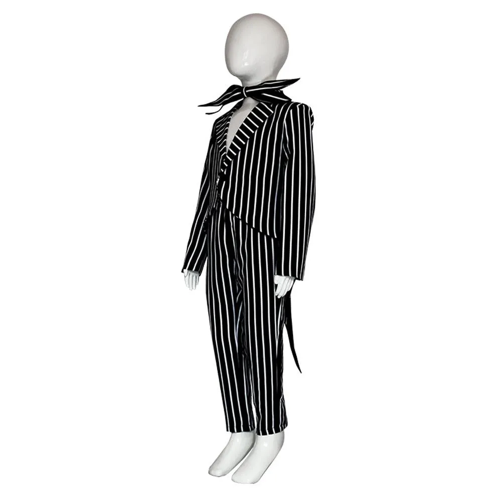 Adult kids Jack Skellington Sally Suit Costume The Nightmare Before Christmas for women men Boy Girl full Set