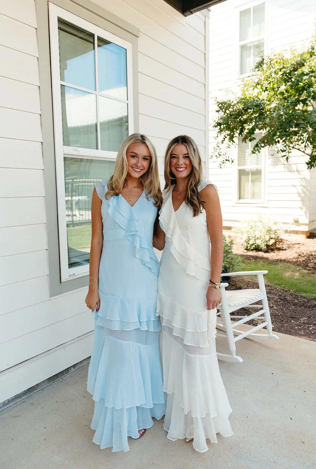 Angeline Maxi Dress - Sky Blue