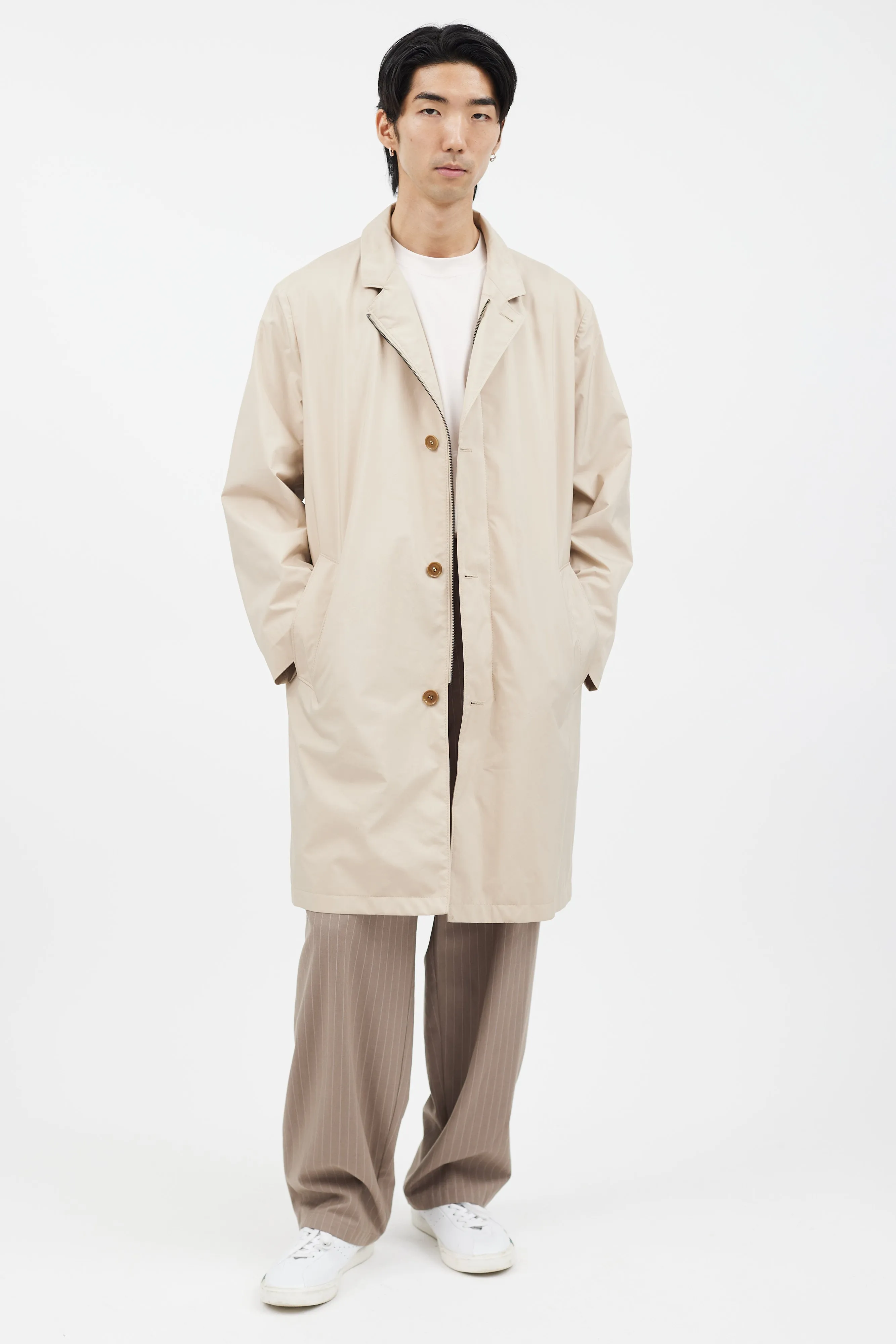 Beige Trench Coat