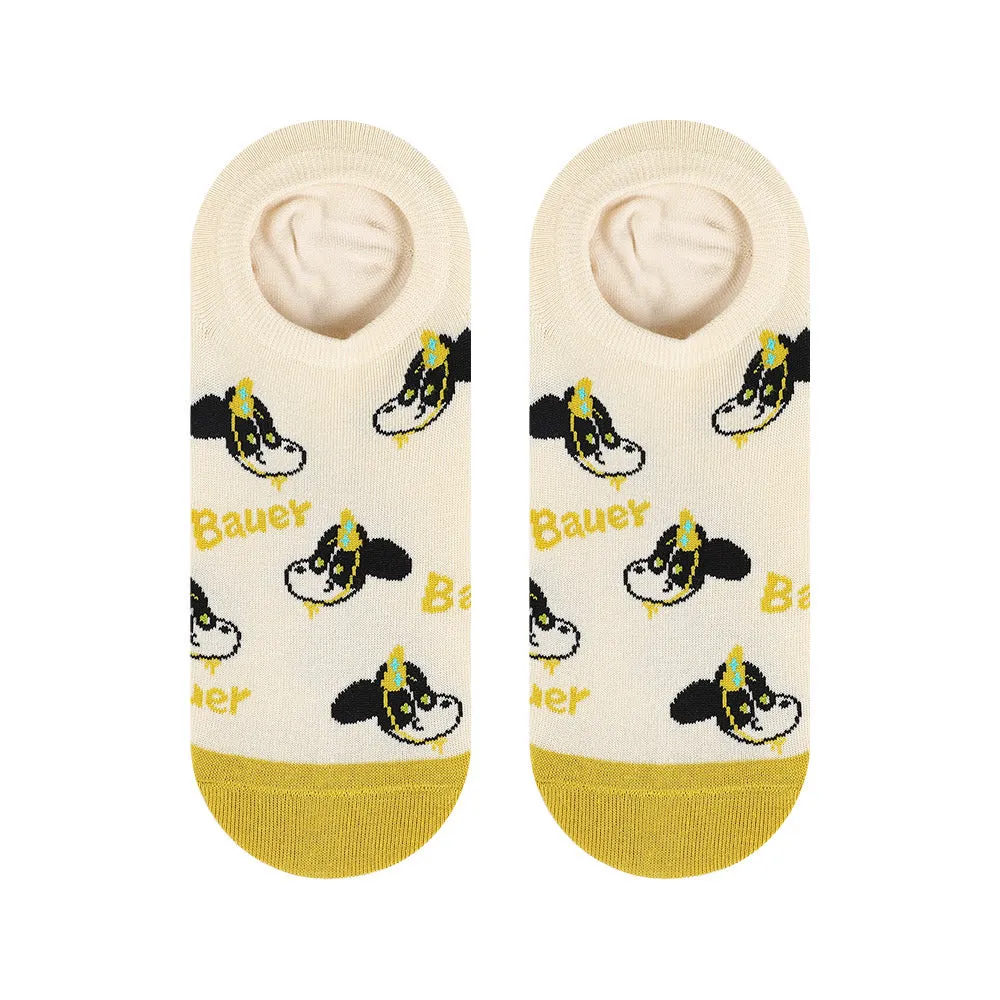 Beligogo 5 Adorable & Breathable Beau the Pup Ankle Socks