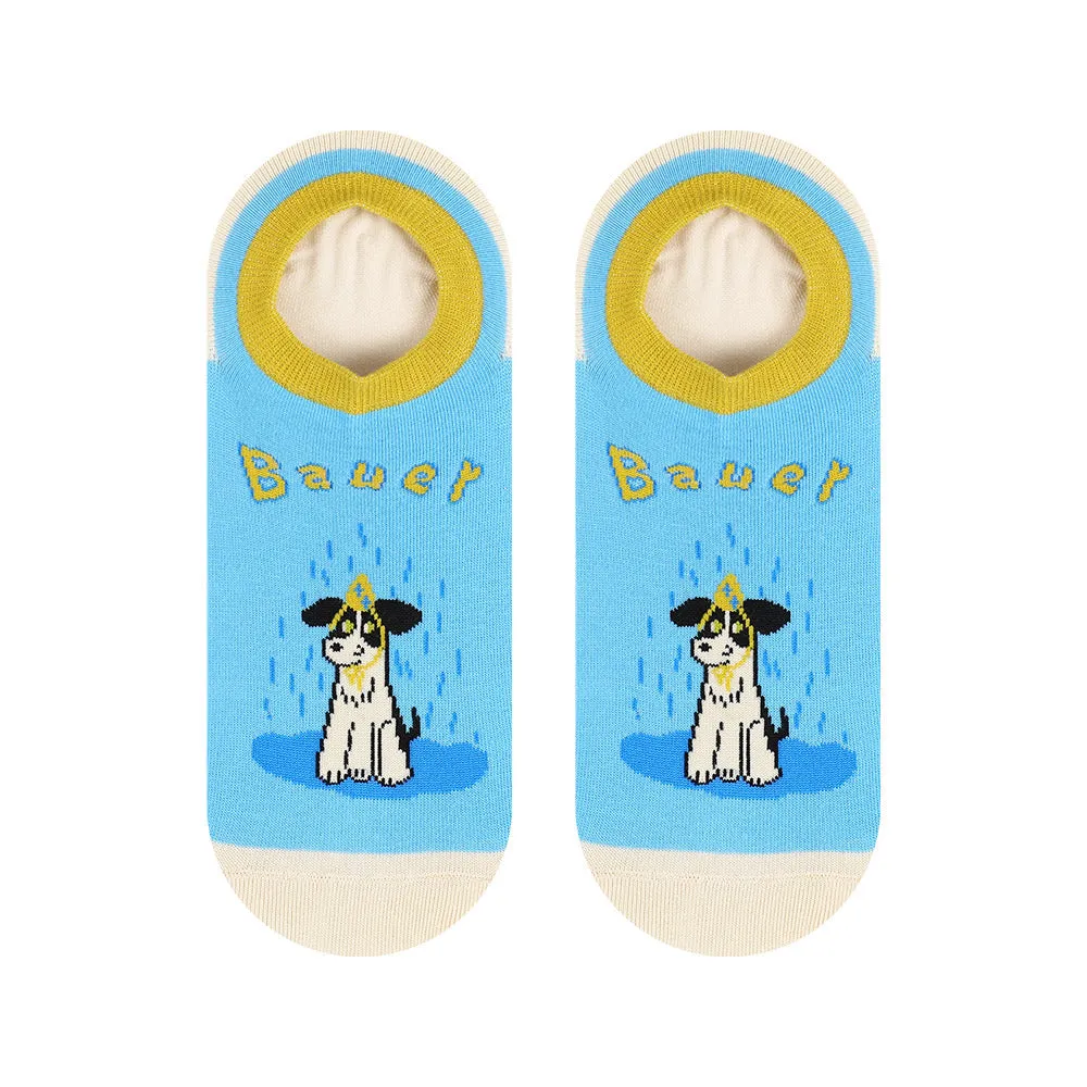 Beligogo 5 Adorable & Breathable Beau the Pup Ankle Socks