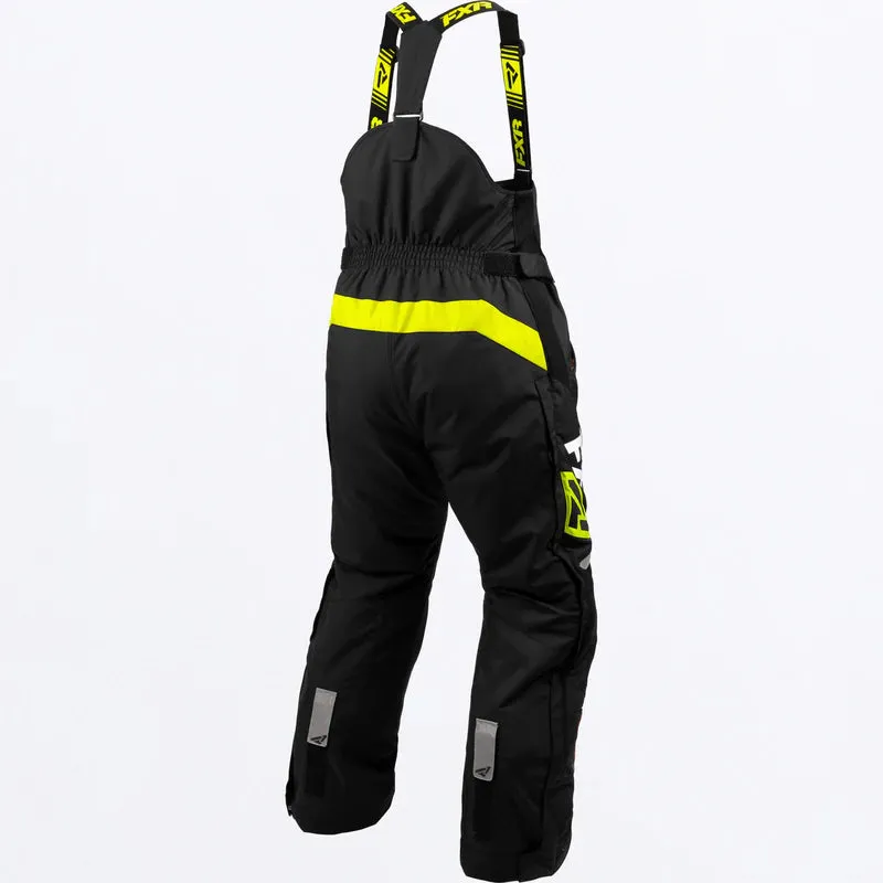 Bib Pants - FXR Men's Team FX Bib Pant, F.A.S.T. 4.0™ (Float Assist Safety Tech), 220100