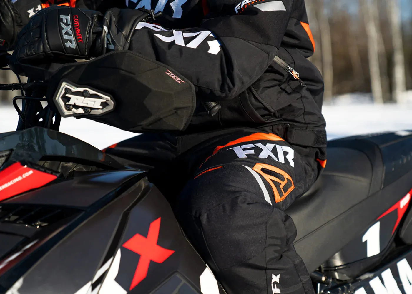 Bib Pants - FXR Men's Team FX Bib Pant, F.A.S.T. 4.0™ (Float Assist Safety Tech), 220100