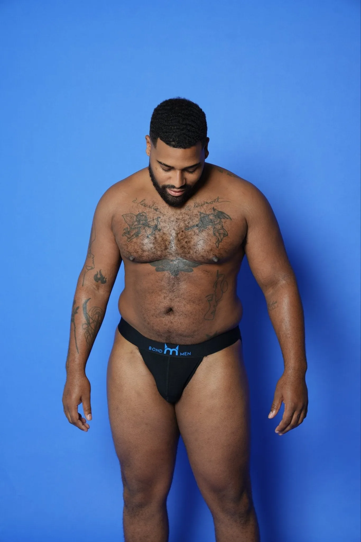 Big Daddy Black Bondmen Jock Strap