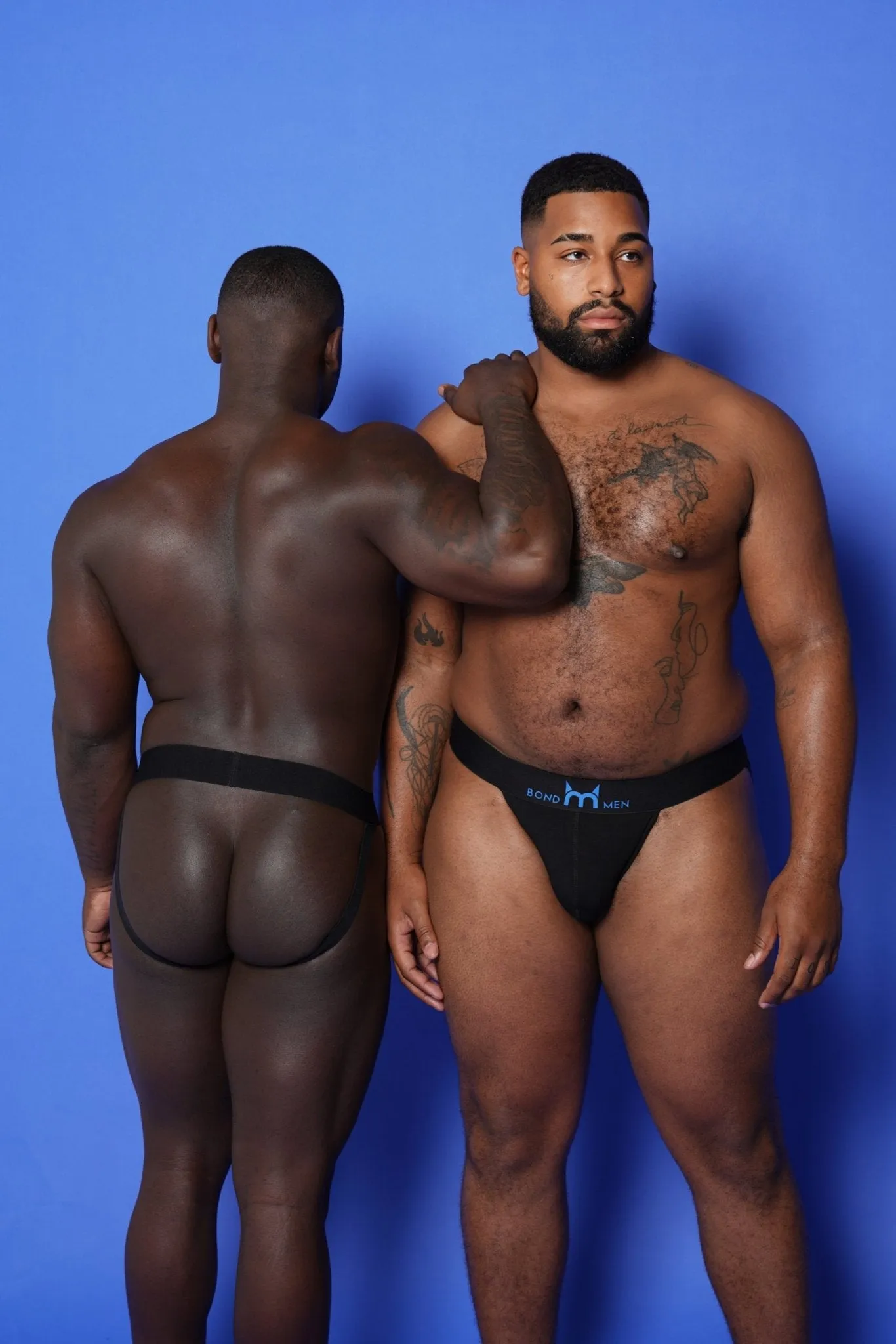 Big Daddy Black Bondmen Jock Strap