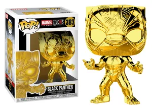 Black Panther (Gold Chrome) 383  [Damaged: 7.5/10]