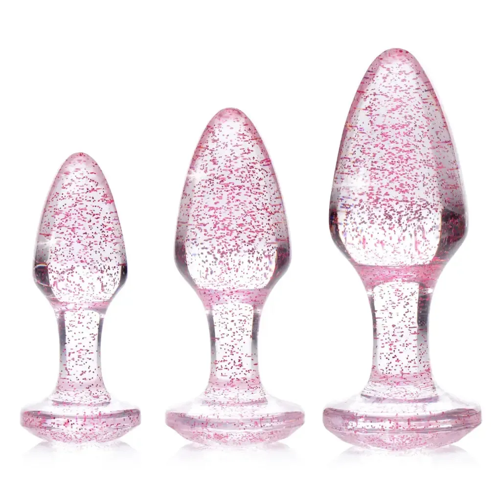 Booty Sparks Glitter Gem Anal Plug Set