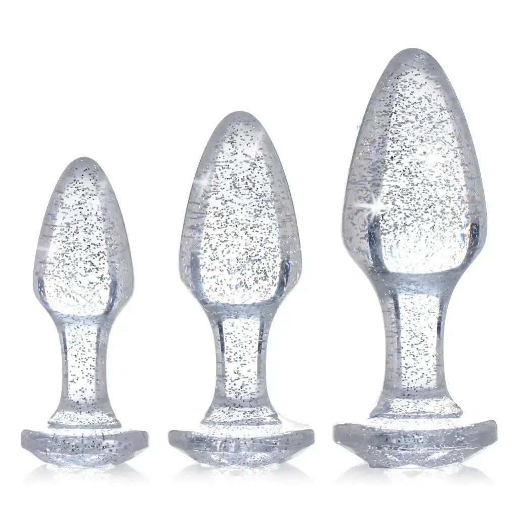 Booty Sparks Glitter Gem Anal Plug Set