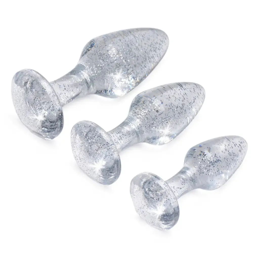 Booty Sparks Glitter Gem Anal Plug Set