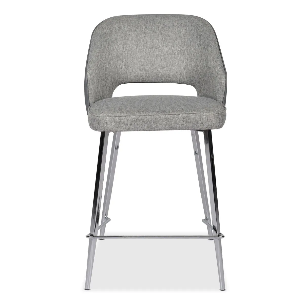 Camille Light Grey Counter Height Chair - Set of 2