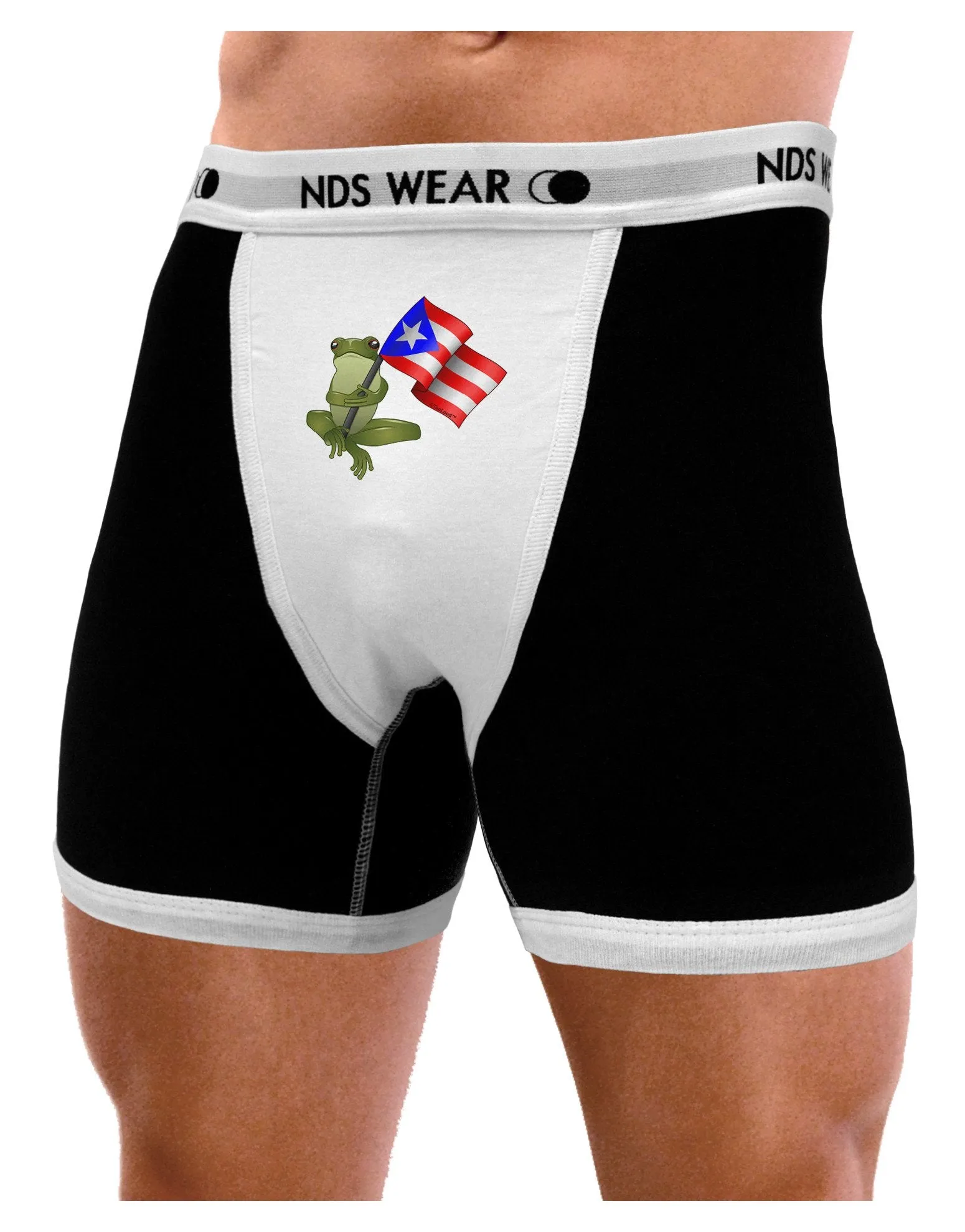 Coqui Holding Flag Mens Boxer Brief Underwear