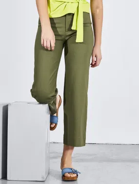 Cranston Pant in Sage Stretch Linen