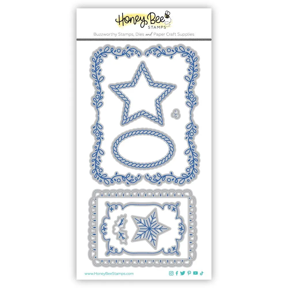 Decorative Star Layering Frames - Honey Cuts