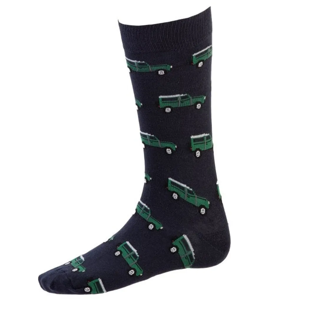 Defender Cotton Socks by House of Cheviot