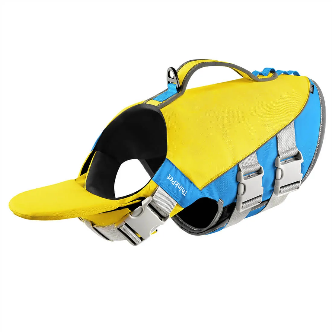 Dog Life Jacket & Vest for Swimming With Chin Float | ThinkPet