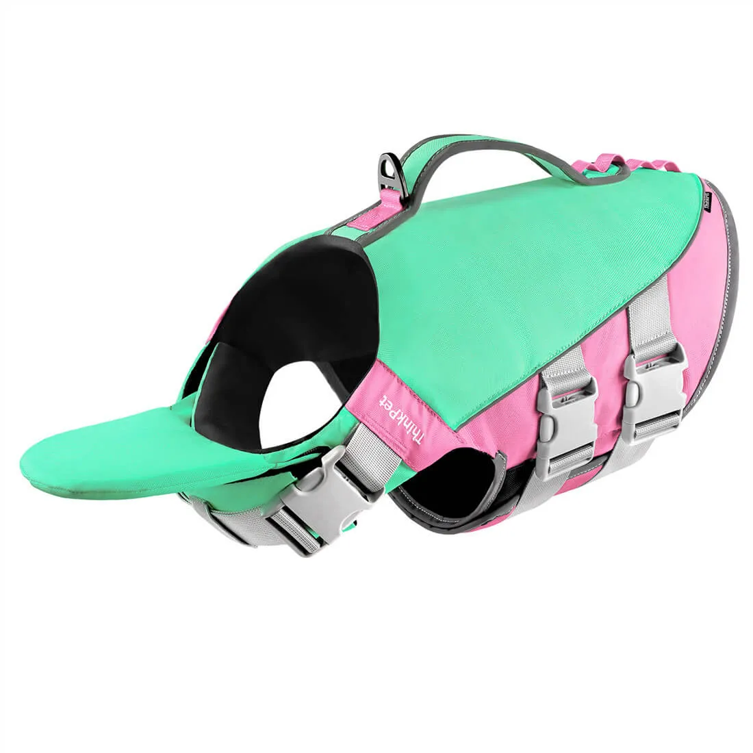 Dog Life Jacket & Vest for Swimming With Chin Float | ThinkPet