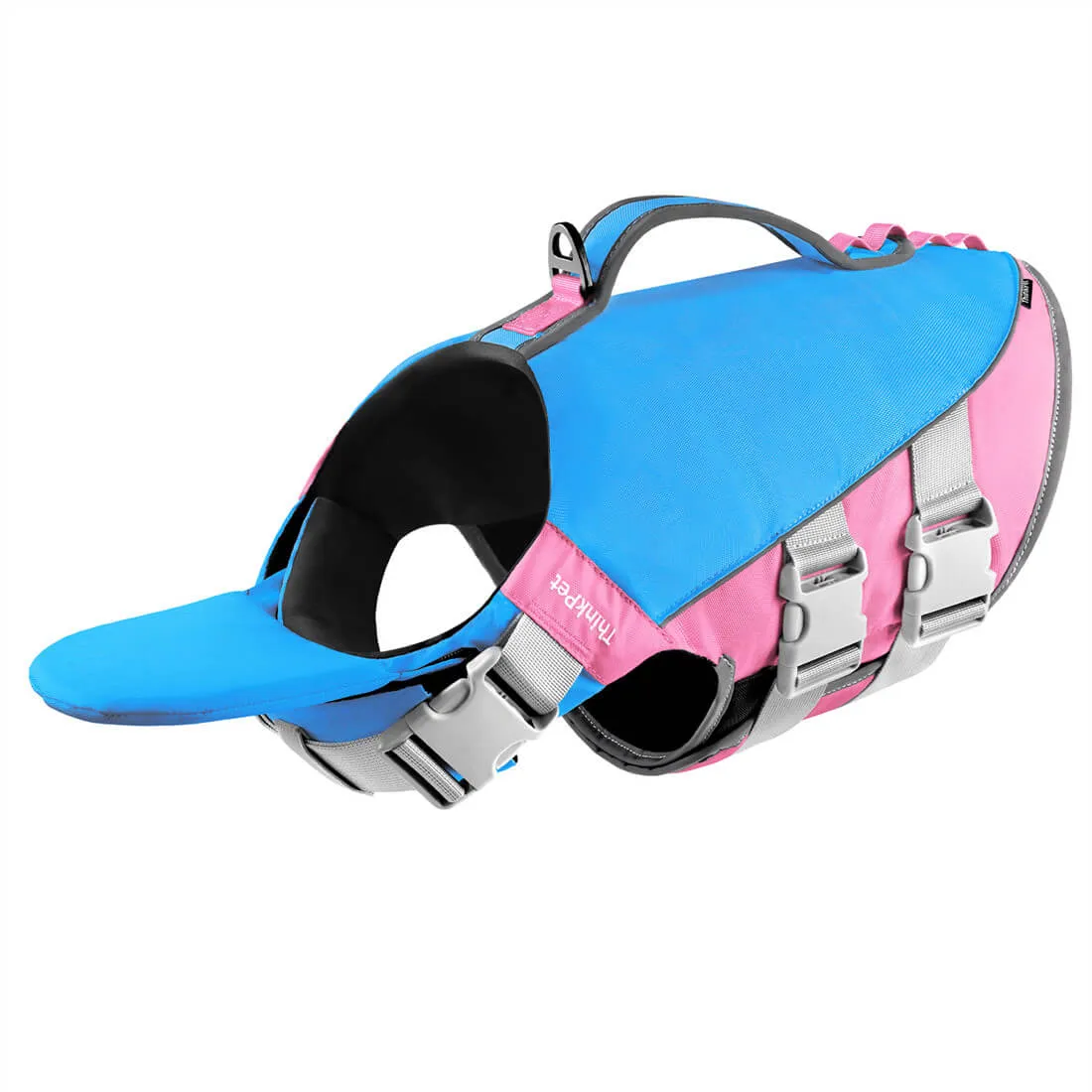 Dog Life Jacket & Vest for Swimming With Chin Float | ThinkPet