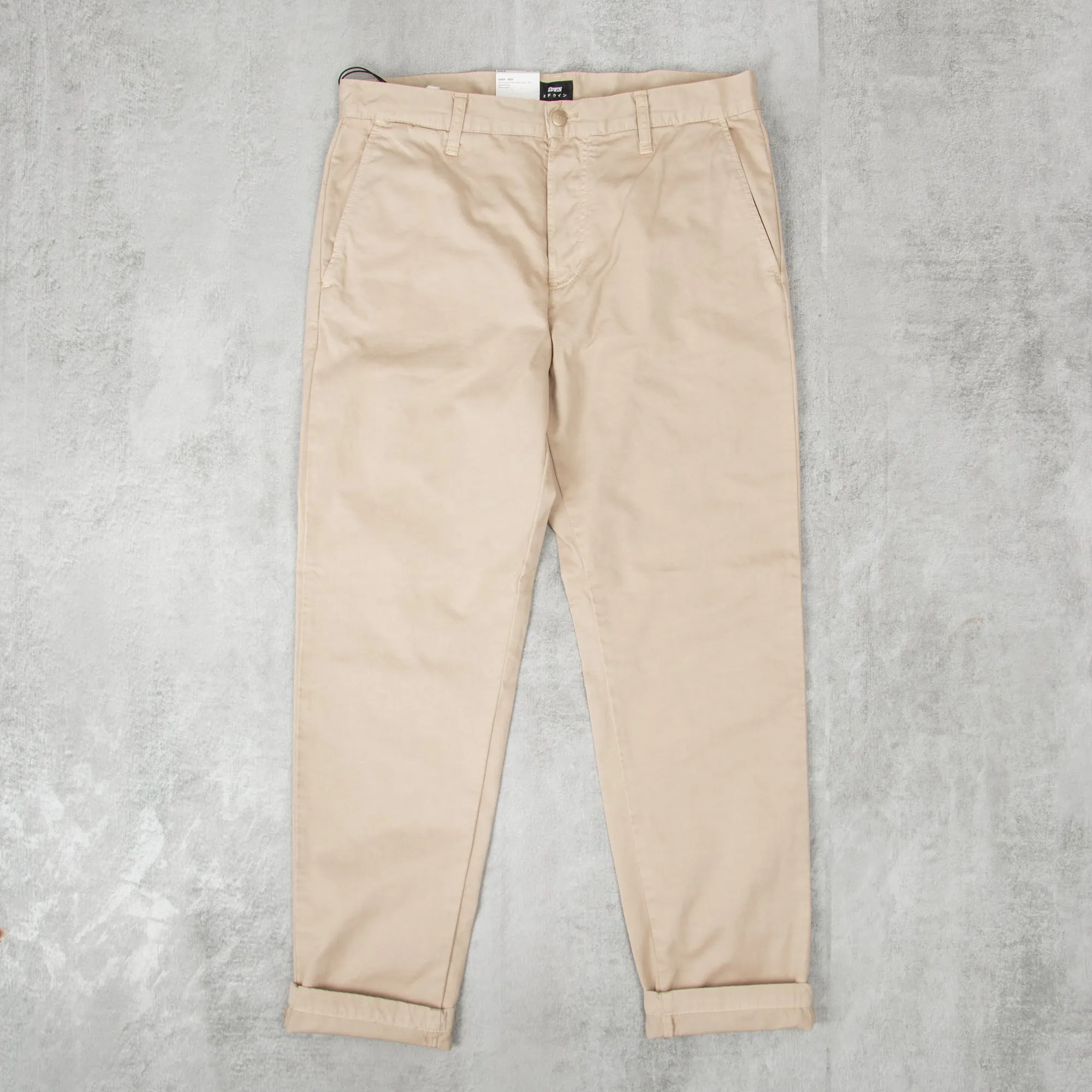 Edwin Regular Chino - White Pepper