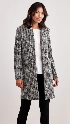 Ellen Tracy Jackie Jacket - Black/White