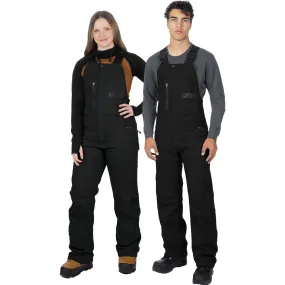 FXR Task Insulated Canvas Bib Overall Pants Black Ops