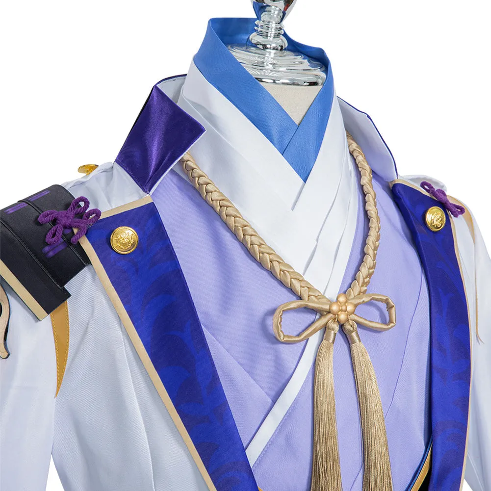 Genshin Impact Kamisato Ayato Outfits Halloween Carnival Suit Cosplay Costume