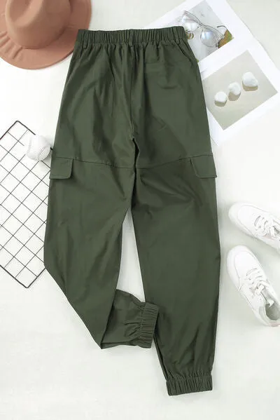 High Waist Cargo Pants