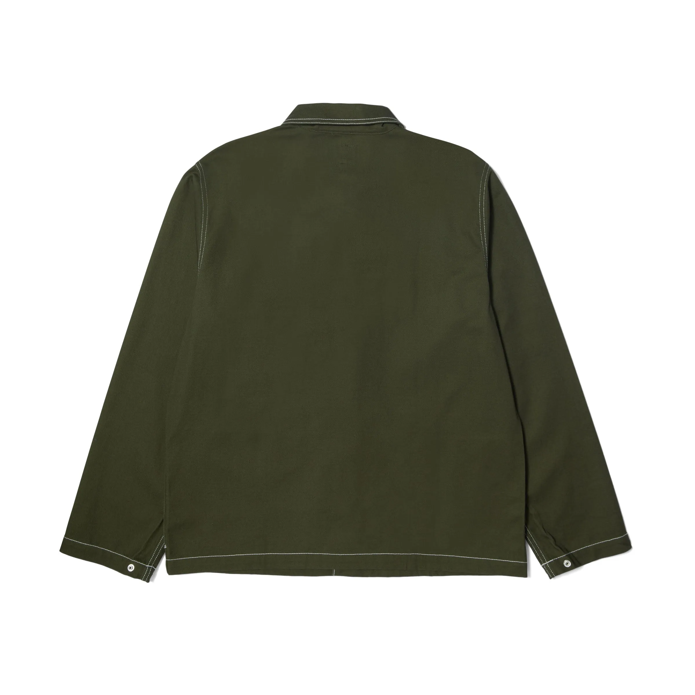 Huf Mason Shacket Hunter Green BU00212 HTG