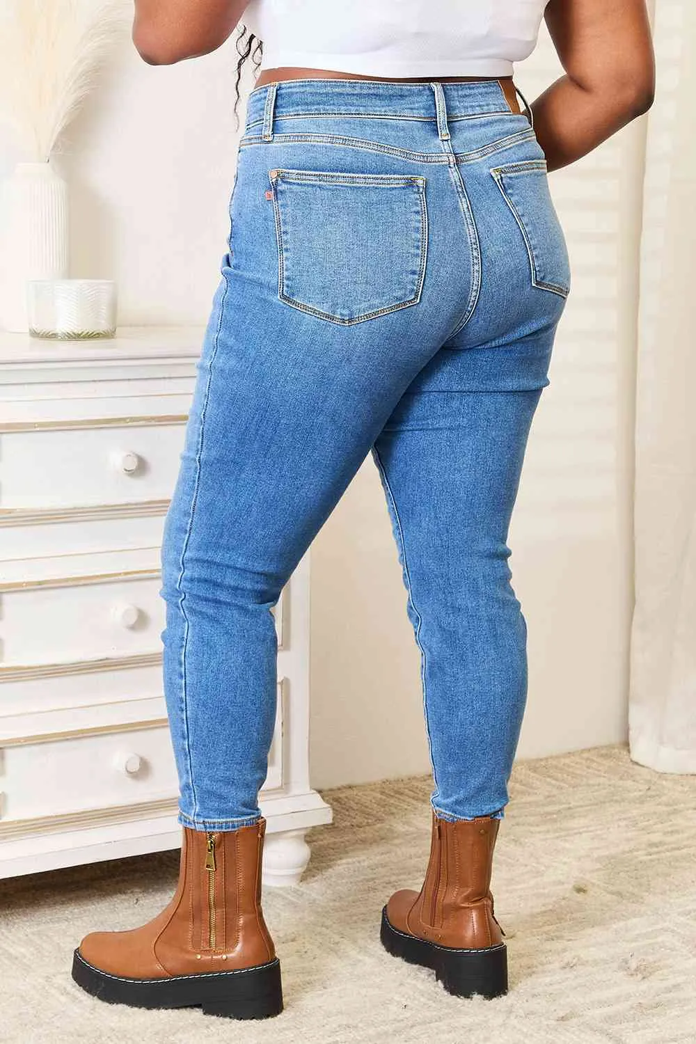 Judy Blue High Waist Classic Thermal Skinny