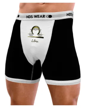 Libra Symbol Mens Boxer Brief Underwear