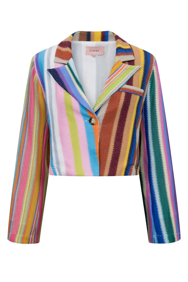 Lotta Jacket - Mix stripe