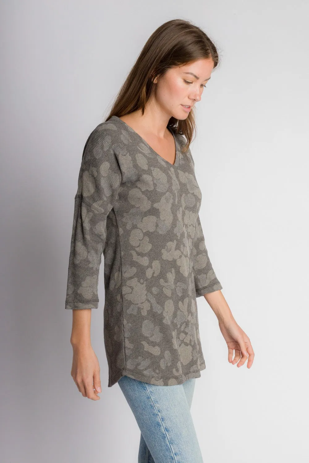 Melissa | Women's Three-Quarter Sleeve Thermal Top