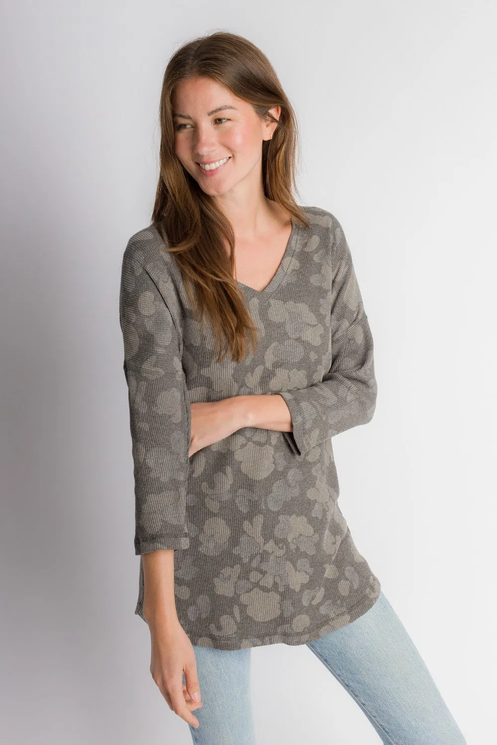 Melissa | Women's Three-Quarter Sleeve Thermal Top