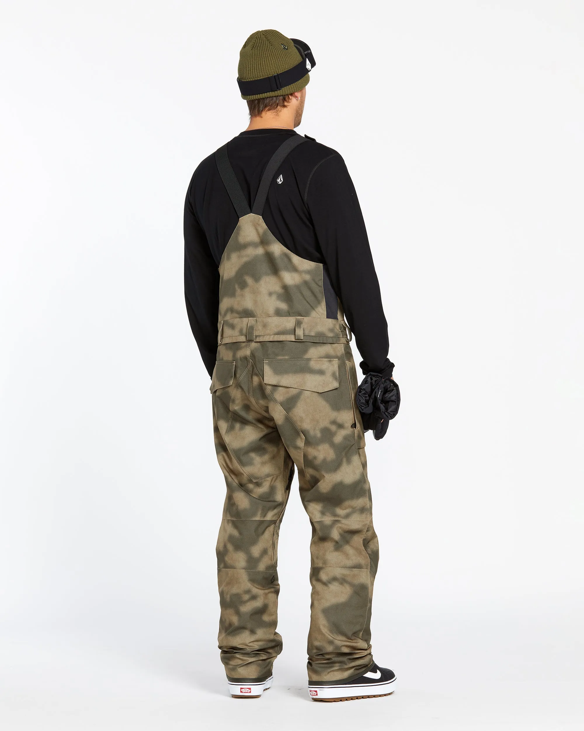 Mens Roan Bib Overalls - Camouflage