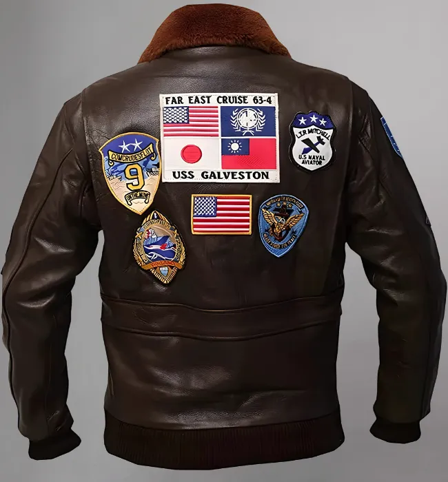 MEN'SOFFICIAL SIGNATURE SERIES LEATHER JACKET