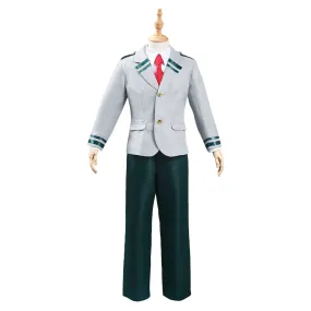 Midoriya Izuku Bakugou Katsuki Kids Children School Uniform Outfits Halloween Carnival Suit Cosplay Costume