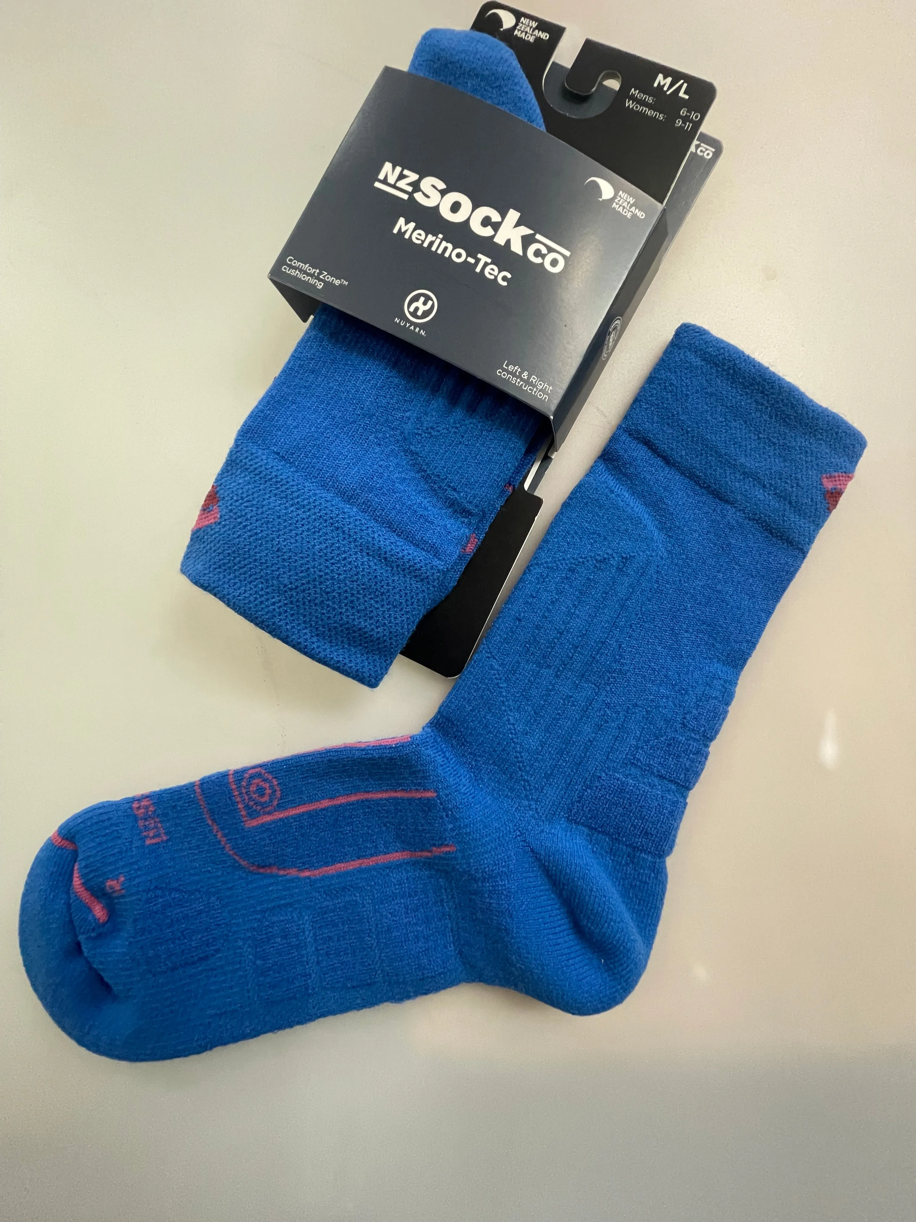 NZ Sock Co Merino-Tec Range