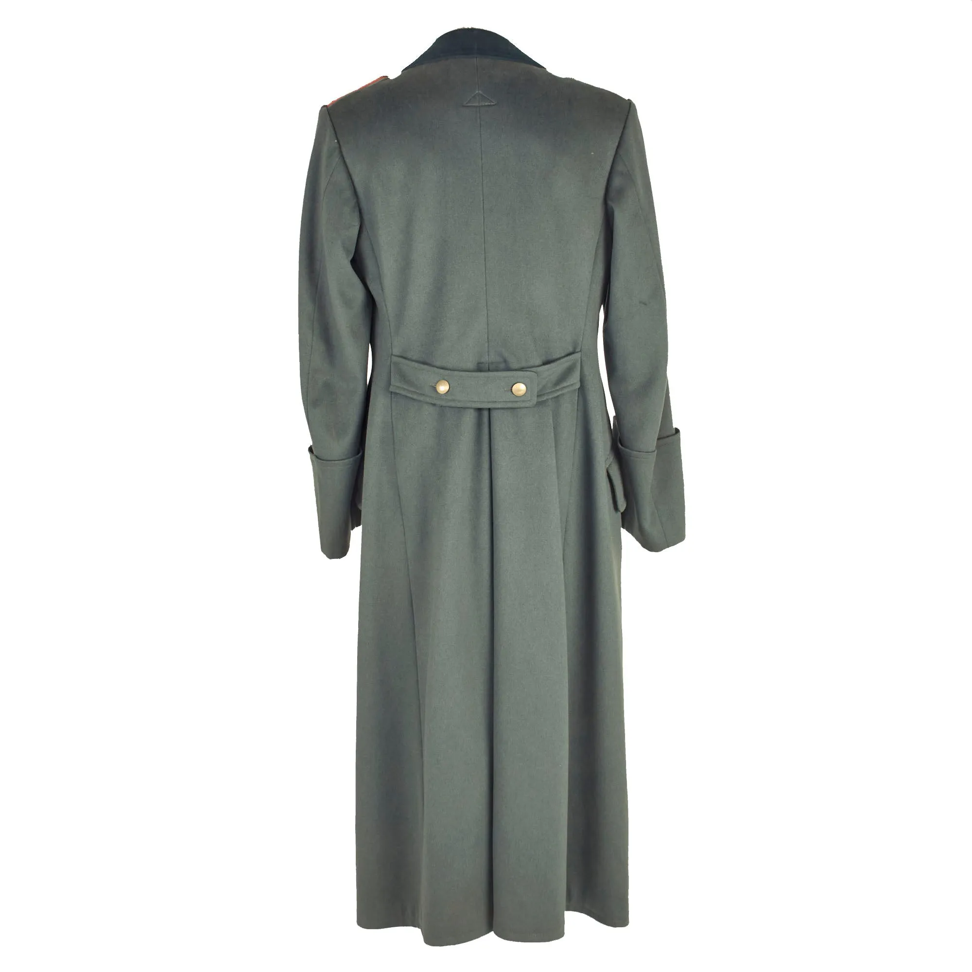 Original German WWII Named Heer Panzer Reserve Hauptmann Officer's Wool Greatcoat by Ludwig Kielleuthner of Munich - dated 1936