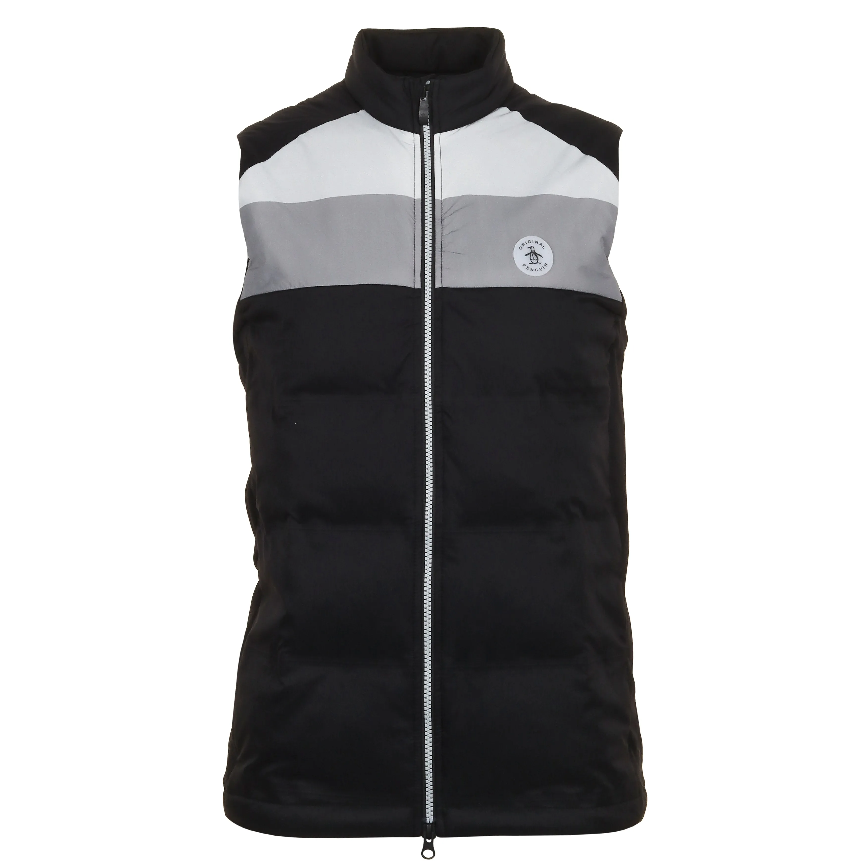 Original Penguin Golf Colour Block Lightweight Padded Vest