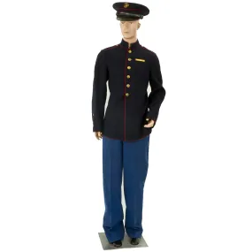 Original U.S. Pre-WWII Marine Corps Dress Blue Uniform Set - Dated 1935