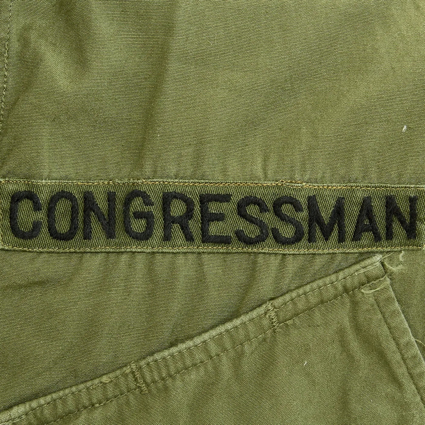 Original U.S. Vietnam War Congressman George V. Hansen Tropical Combat Coat