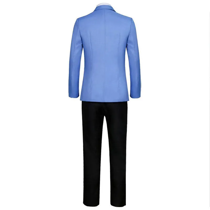 Ouran High School Host Club Haruhi Fujioka / Mitsukuni Haninozuka / Tamaki Suoh / Kyoya Ootori / Hikaru Hitachiin / Kaoru Hitachiin / Takashi Morinozuka Uniforms Cosplay Costume