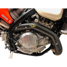 P3 Carbon Fiber Header Heat Shield For KTM/HUS | 201099