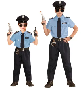 Police Officer Costume Boys