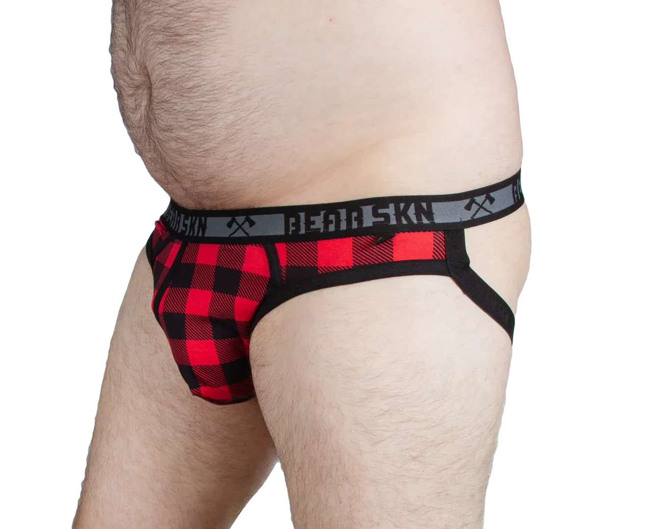 Red Backwoods Jock Strap (Red Checkered)