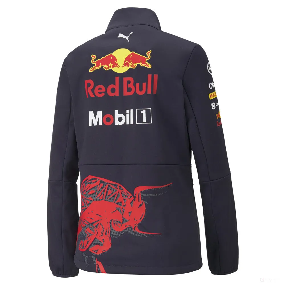 Red Bull Team Womens Softshell Jacket, Blue, 2022